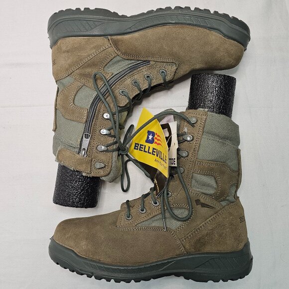 NEW Belleville 610ZST Tactical USMC Steel Toe EH Combat Boots USA Size 10.5R main image 7